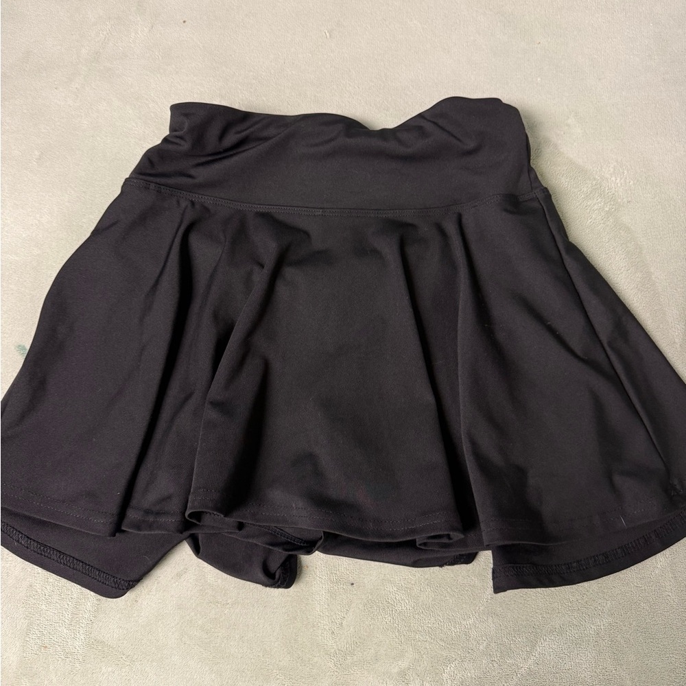 Black Athletic Skort